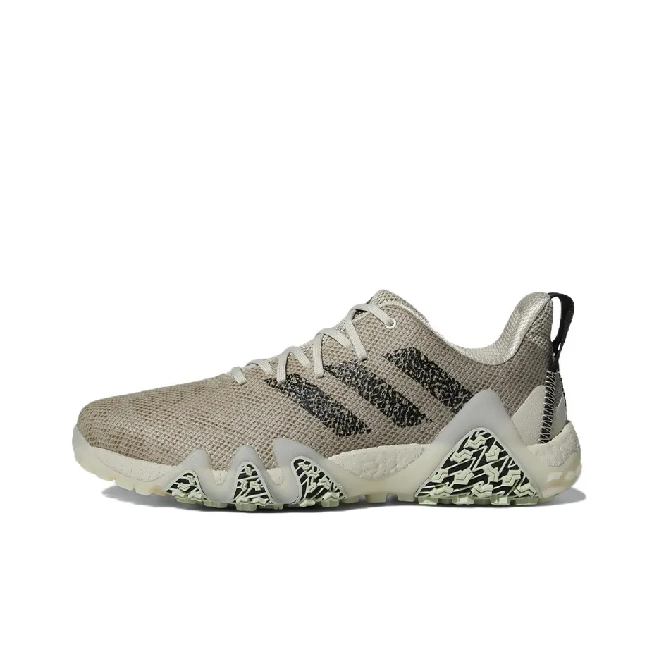 Adidas CodeChaos 22 Spikeless Устойчивая к истиранию Низкая Обувь для гольфа Мужская Светло-коричневая