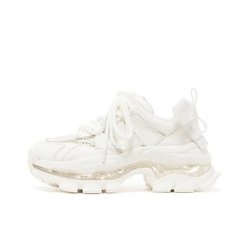 VITTORIO VENTURA Толстоподошвенные кроссовки Low Top Белые Женские