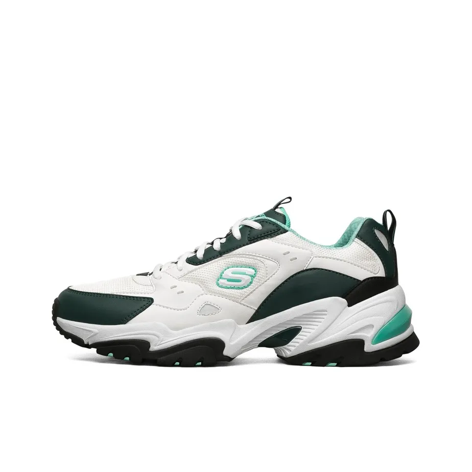 Skechers Stamina V2 One Punch Superman Collaboration Низкий топ массивные кроссовки мужские белый зеленый