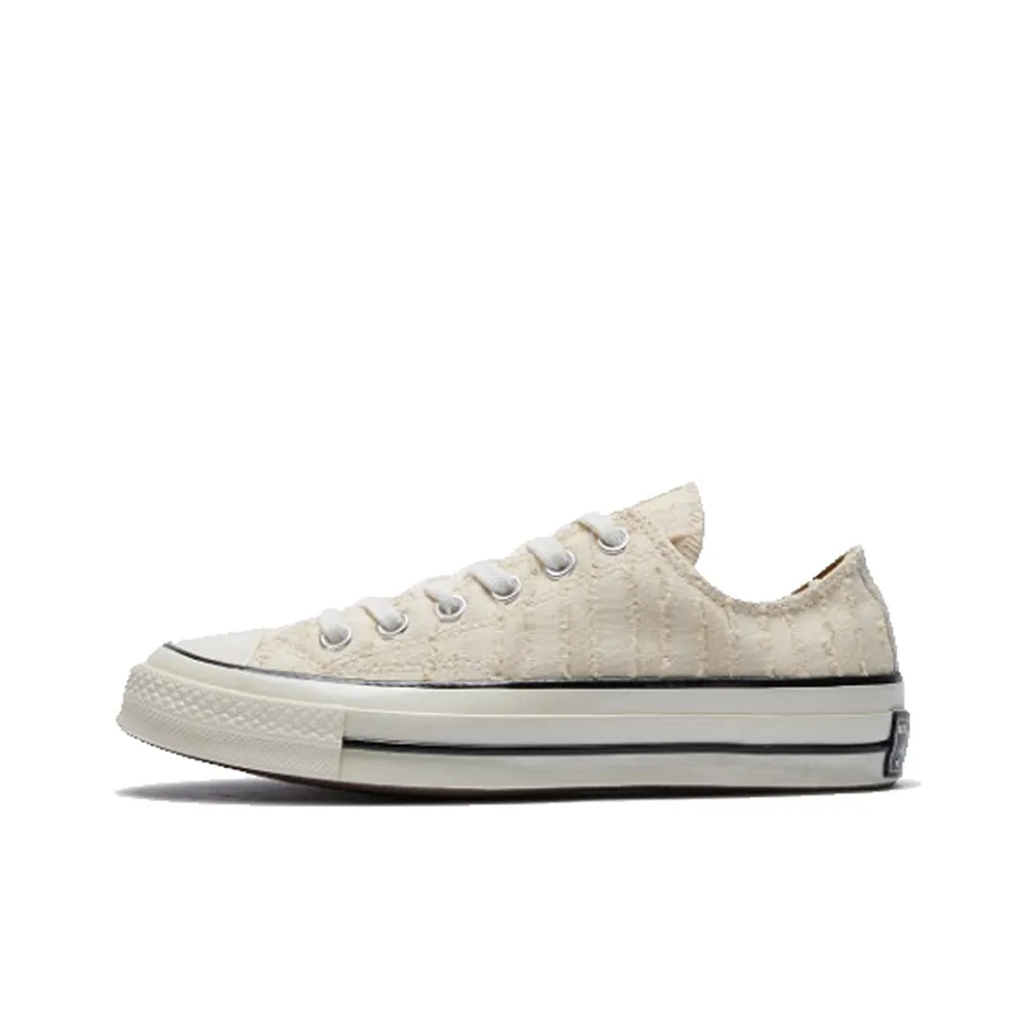Converse Chuck 1970s Low Top Canvas Shoes Women's Ecru