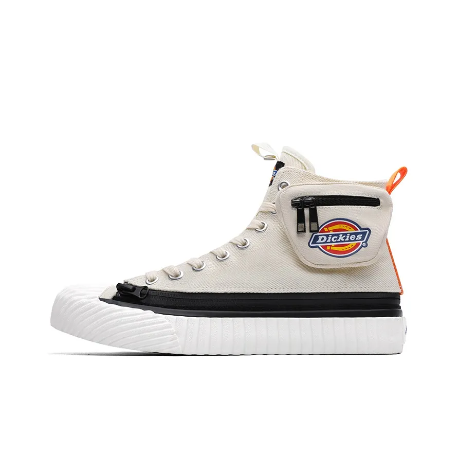 Dickies Canvas Shoes Men High Top Beige
