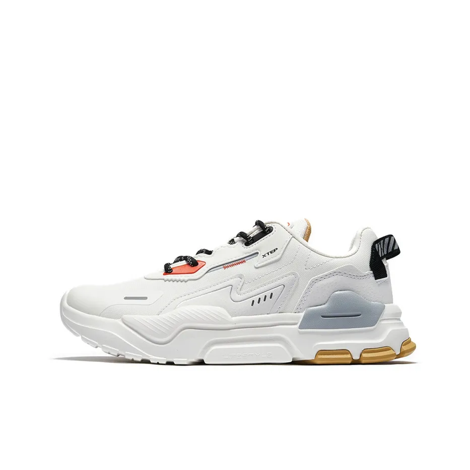 XTEP Chunky Sneakers Women's Low Top White
