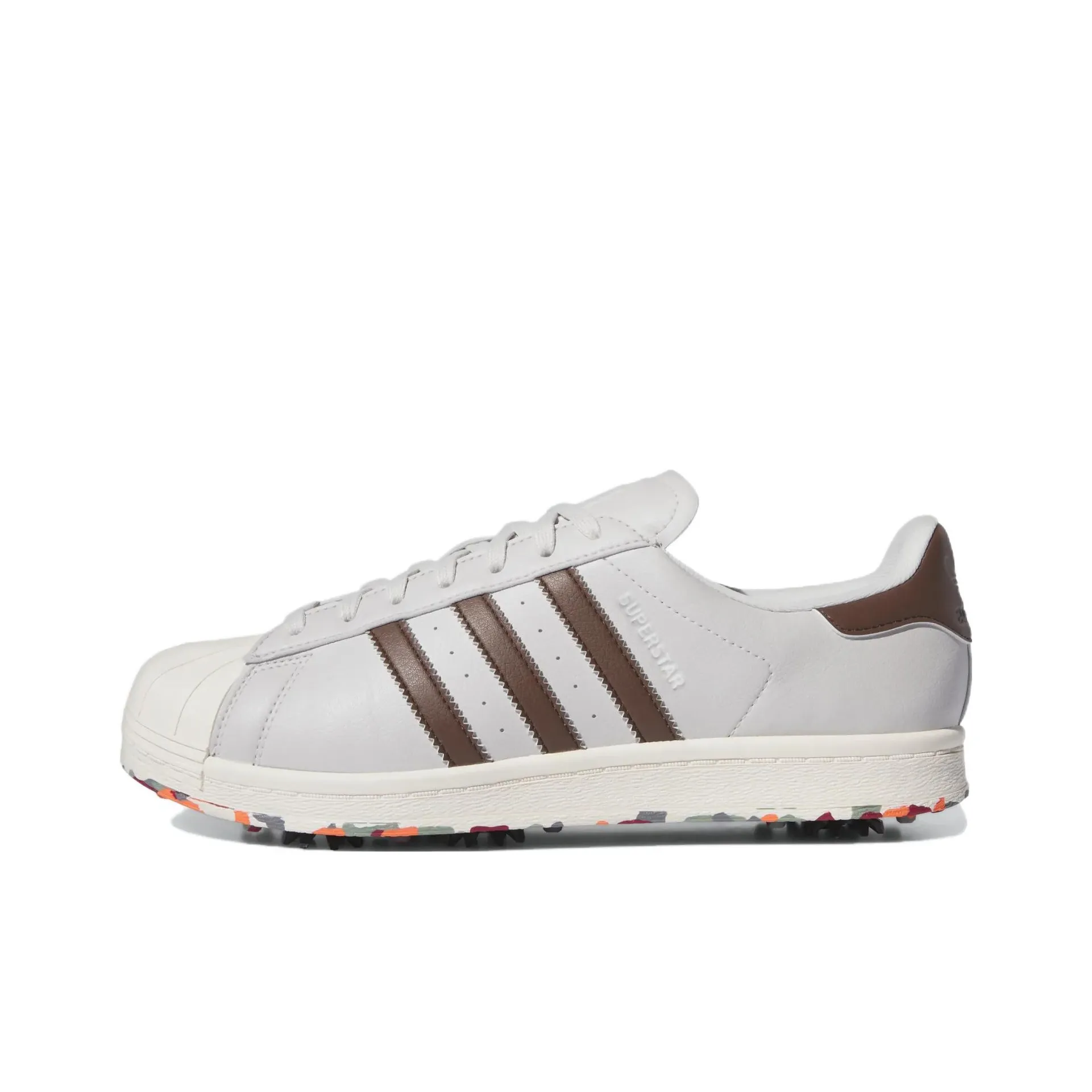Adidas Superstar Golf Grey Brown