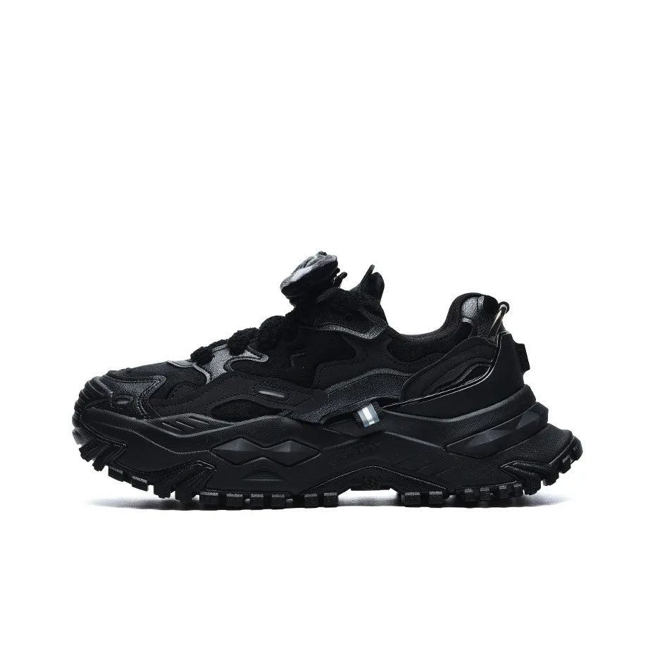 FILA FUSION Bianco Sneakers 'Black Grey' Women's