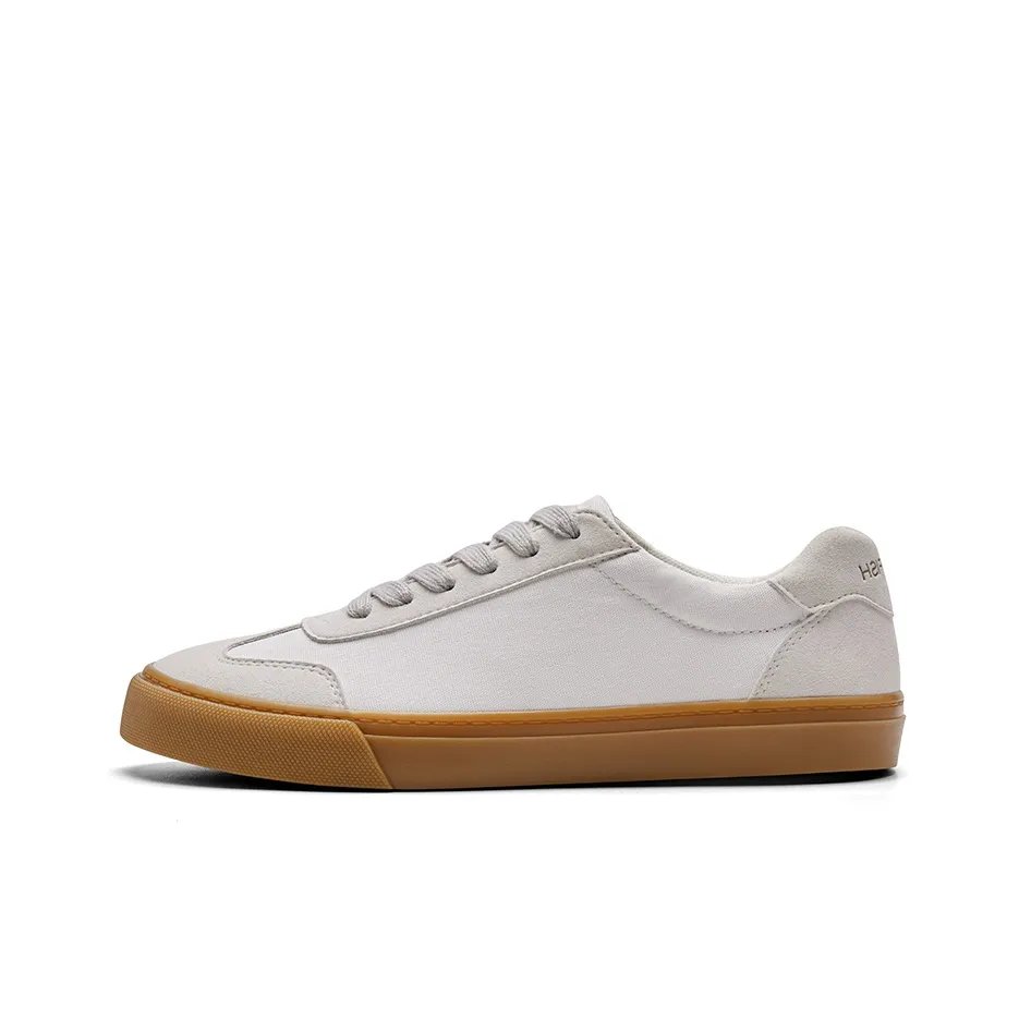 Rockfish German Army Trainers Women's Low top White/Caramel