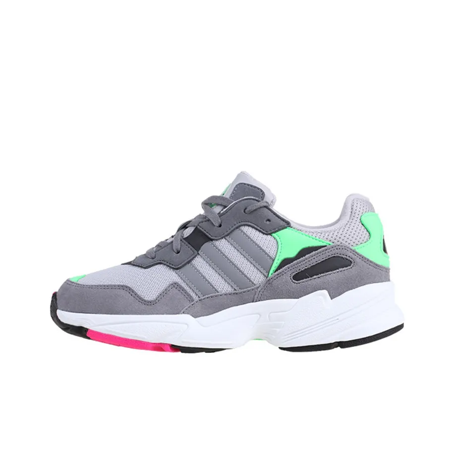 Adidas Yung 96 Grey Shock Pink Youth Women's