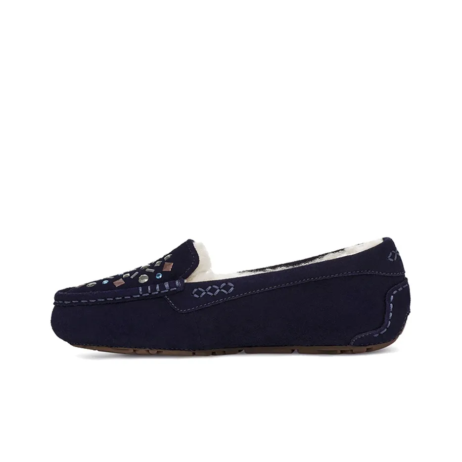 UGG Ansley Stud 2 Rivets Slip On Navy Women's