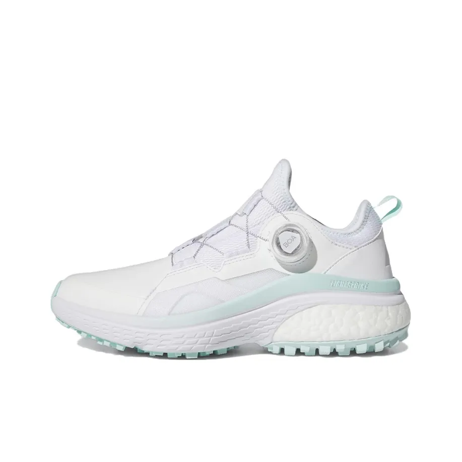 Adidas Lightstrike Go Solarmotion Boa Slip Resistant Low Top Golf Shoes Women's White Green