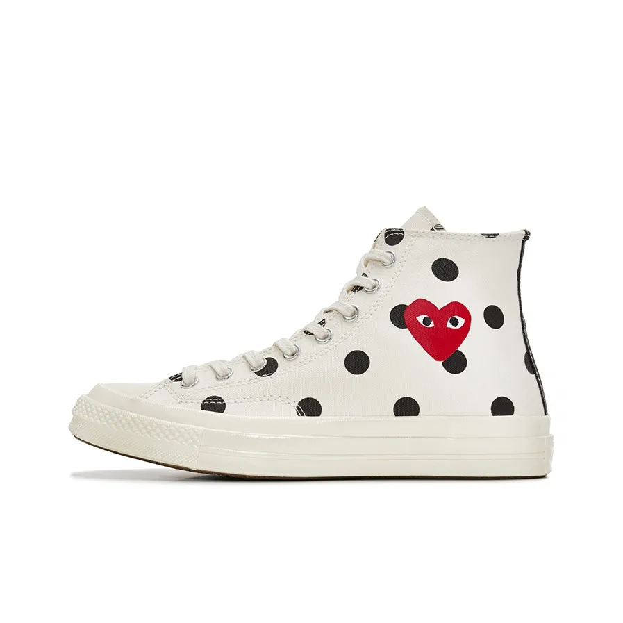 Converse Comme Des Garçons X Chuck Taylor All Star 70 Hi 'White Polka Dot'