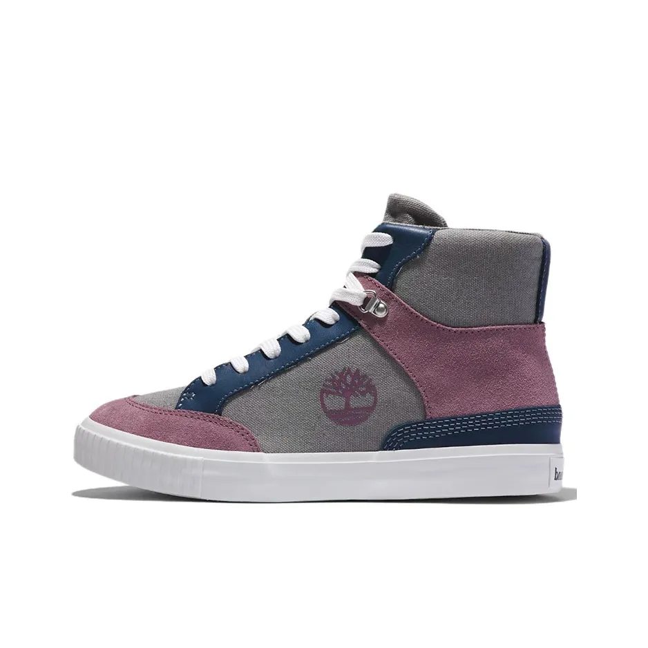 Timberland Skyla Bay Chukka Устойчивые к истиранию Носки Crew Outdoor Женские Серый Синий Фиолетовый