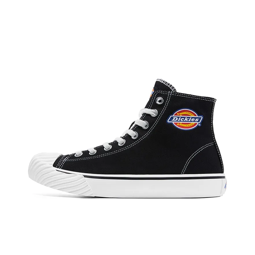 Dickies Canvas Shoes Unisex High Top Black