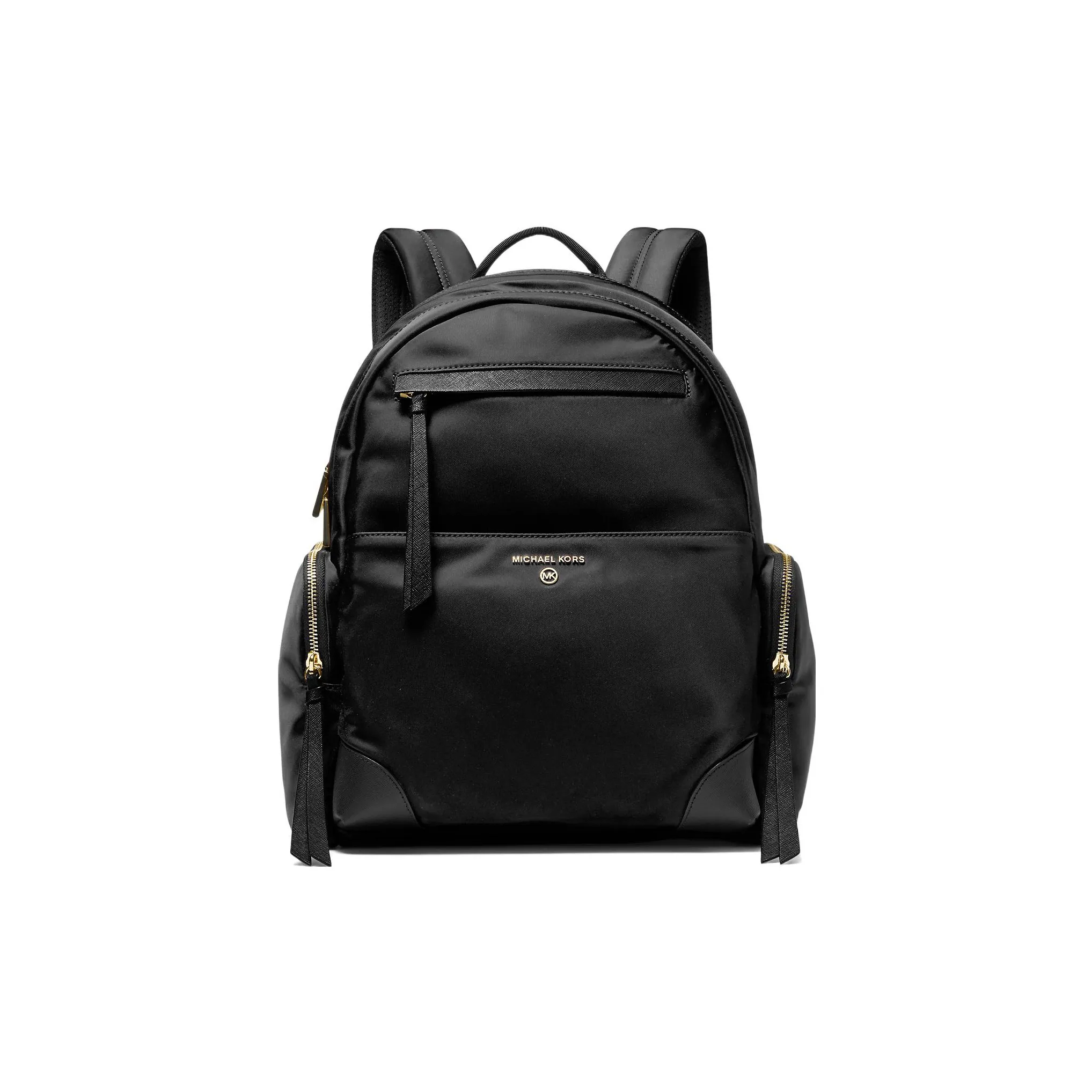 MICHAEL KORS Nylon с кожаной отделкой цветовая схема рюкзак большой женский черный