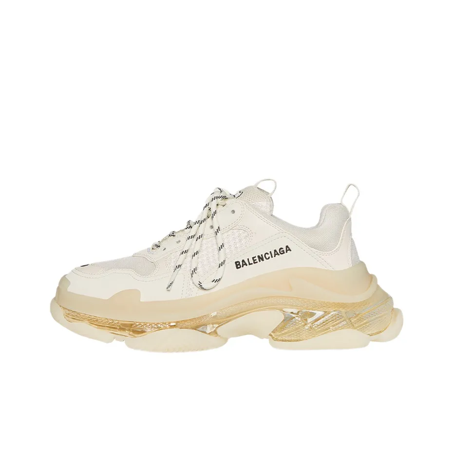 Balenciaga Triple S Sneaker 'Clear Sole Eggshell' Women's