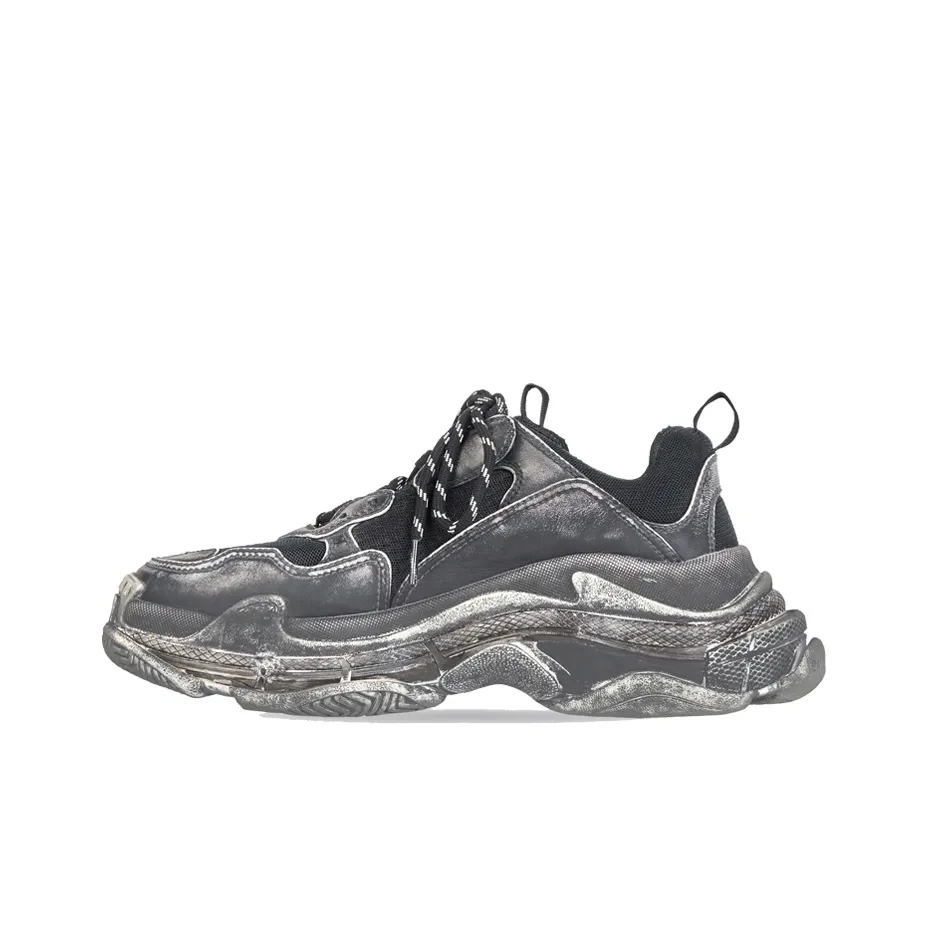 Balenciaga Triple S Faded Black Women's