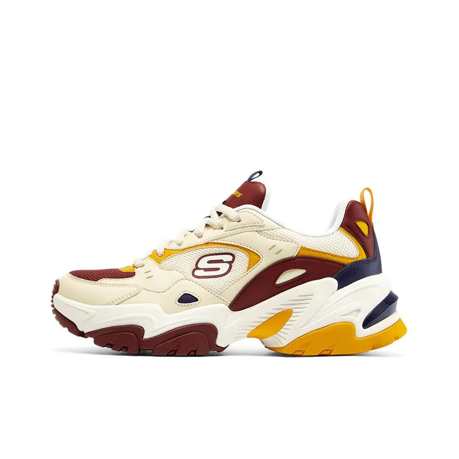 skechers srr Stamina V2 'Creamyellow Red Yellow' Women's