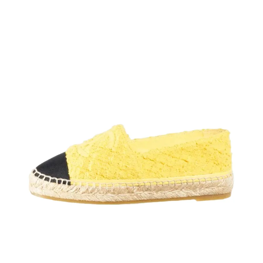 CHANEL Casual Single Shoes Women's Yellow