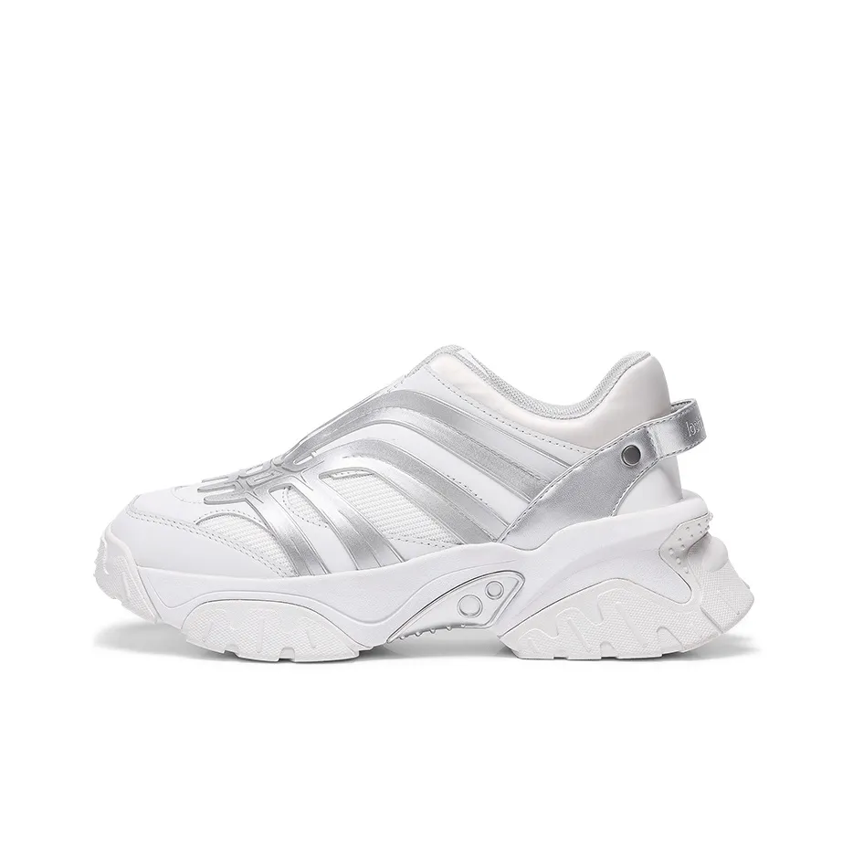 Lost In Echo Low Top Chunky Sneakers 5.5cm Women's White