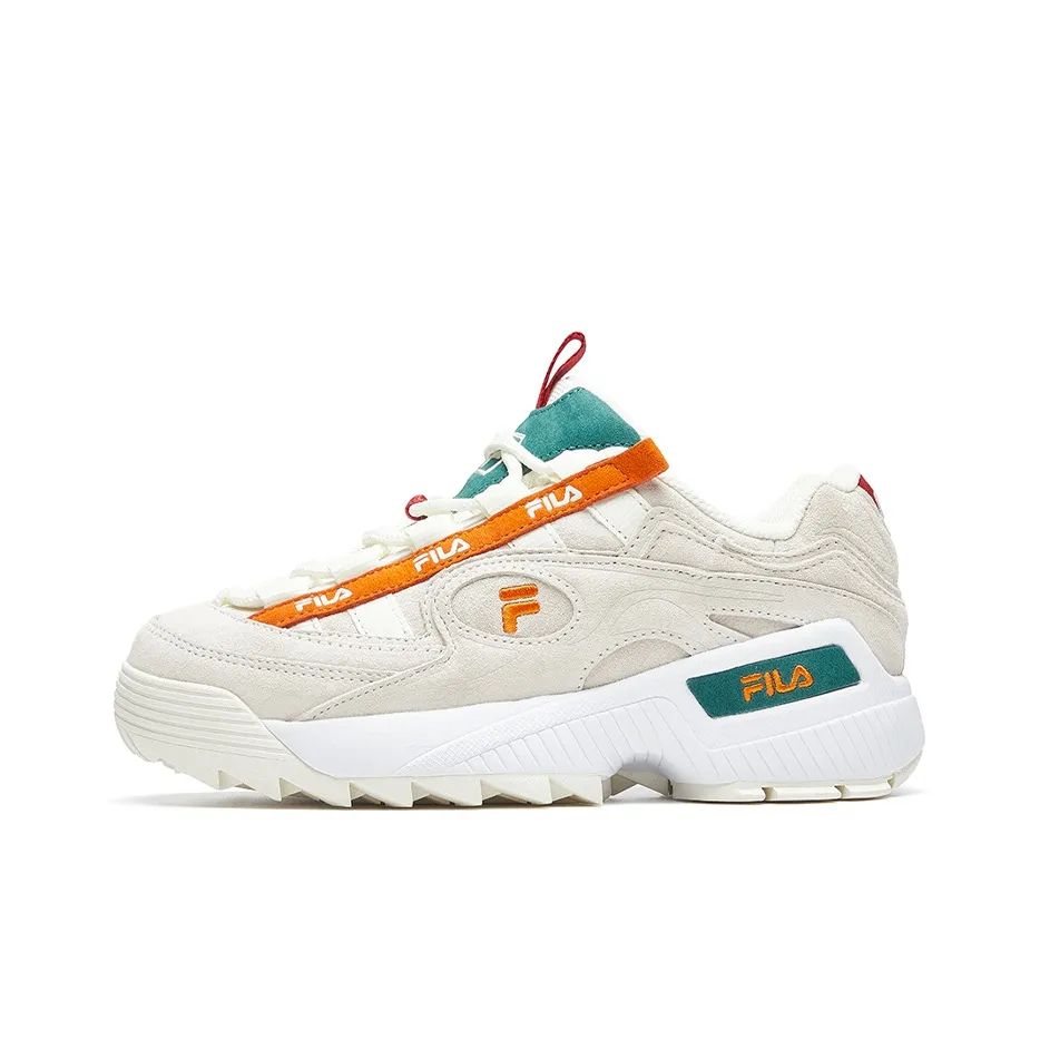 FILA D Formation Daddy Shoes Green/Orange/White Women's