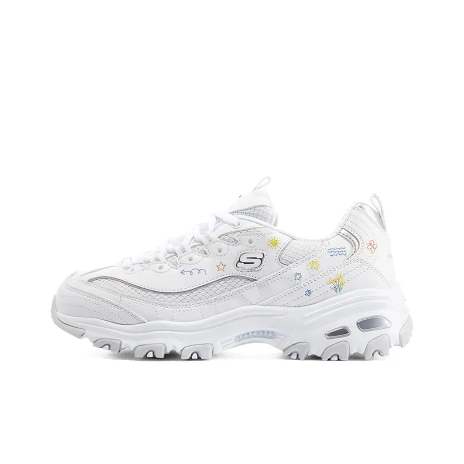 Skechers D'Lites 1.0 'White' Women's