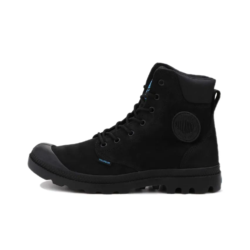 Palladium Pampa Outdoor Boots Unisex High Top Black