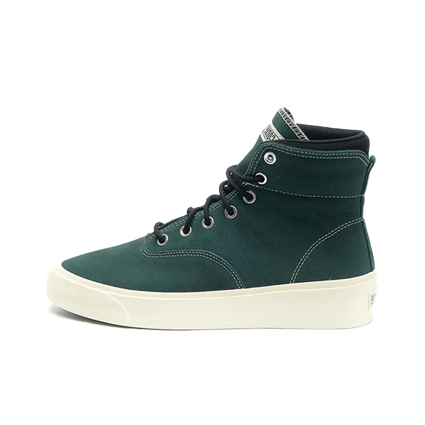 Converse Nubuck Skidgrip Hi Green