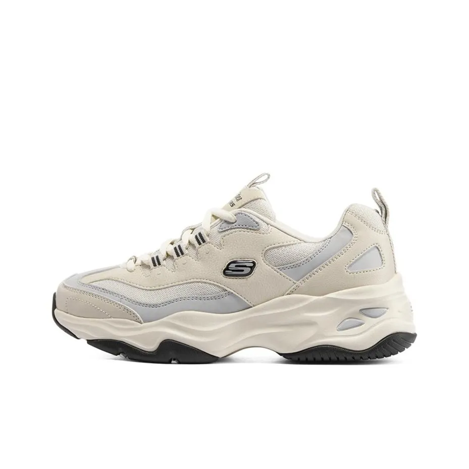 Skechers D'LITES 4,0 Low Топ Кроссовки с Толстой Подошвой Женские Естественный