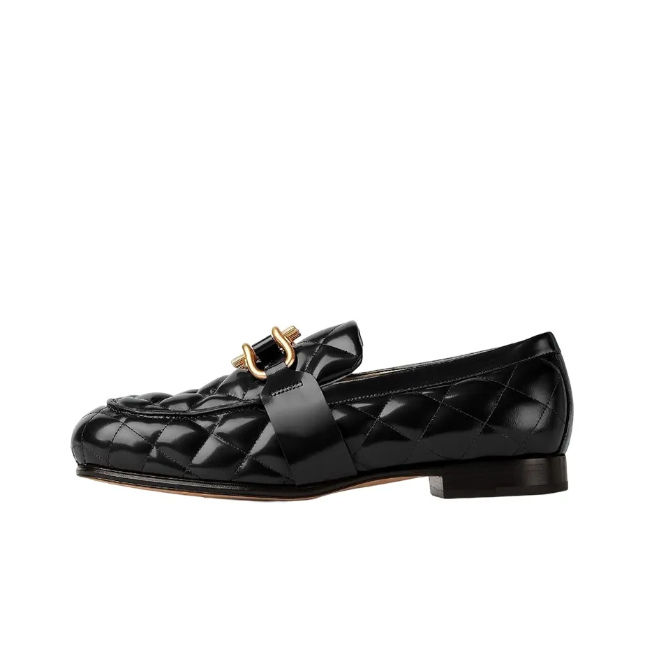 Bottega Veneta Monsieur Casual Loafers Shoes Women's Black