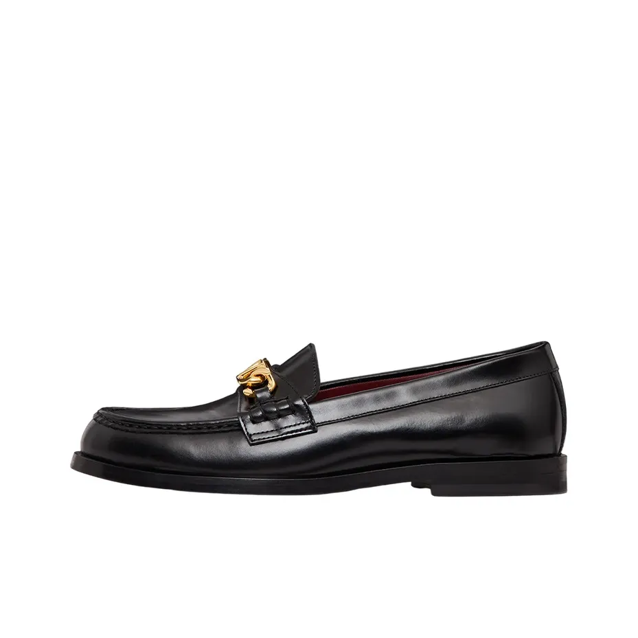 Valentino VLogo Chained Slip-On Loafers Women's