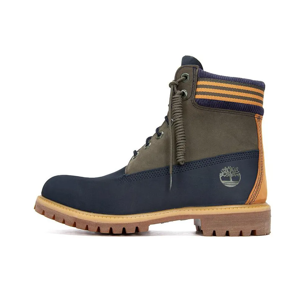 Timberland 6 Inch Waterproof Boot 
Navy Orange
