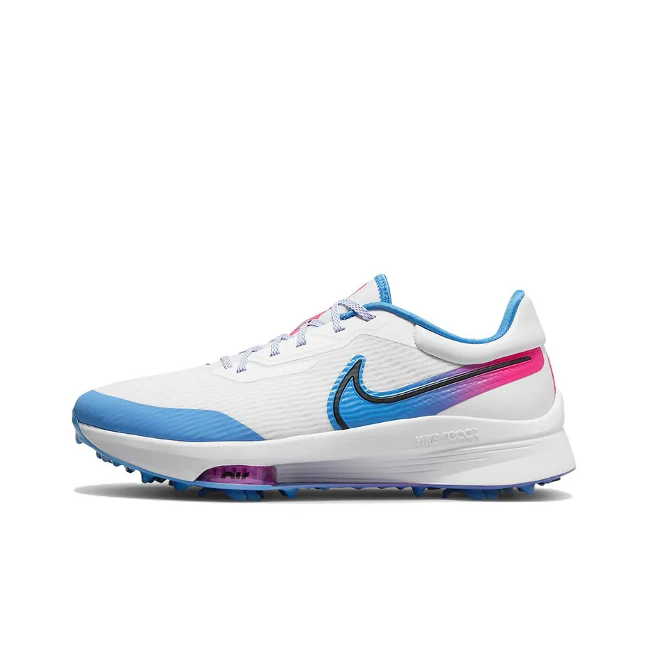 Nike Air Zoom Infinity Golf Shoes Unisex Low Top White/Blue