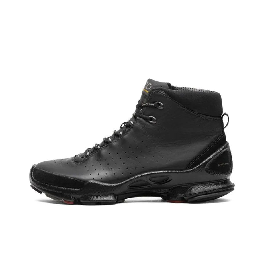 Ecco Striding C Cushioned Wear-Resistant Coverage High-Top Chunky Sneakers Men's