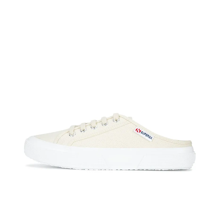 SUPERGA Low Top Canvas Shoes Women's Yellow