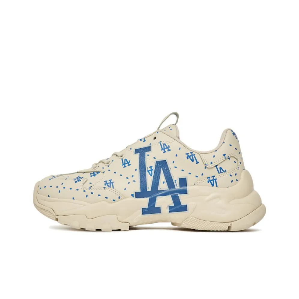 MLB Bigball Chunky Monogram La Dodgers 'Beige White Blue'