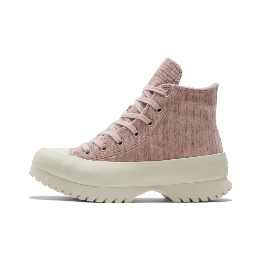 Converse Chuck Taylor All Star Lugged 2.0 High 'Striped Knit Stone Mauve'