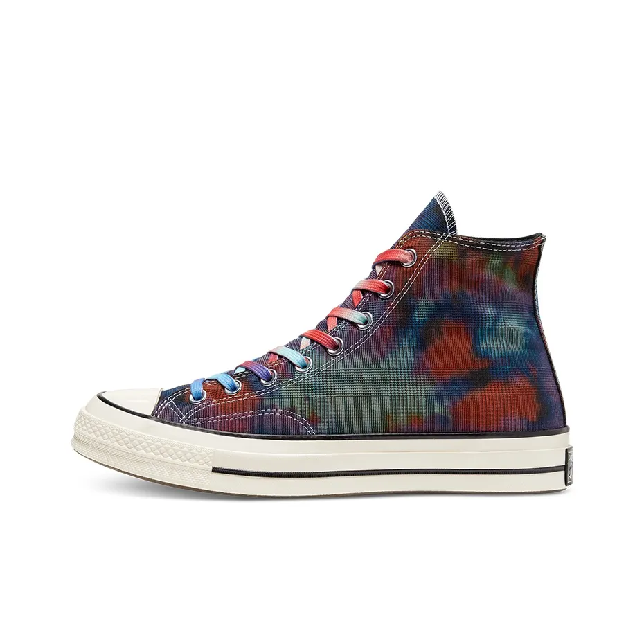 Converse Chuck Taylor All Star 70 Hi Tie Dye Plaid