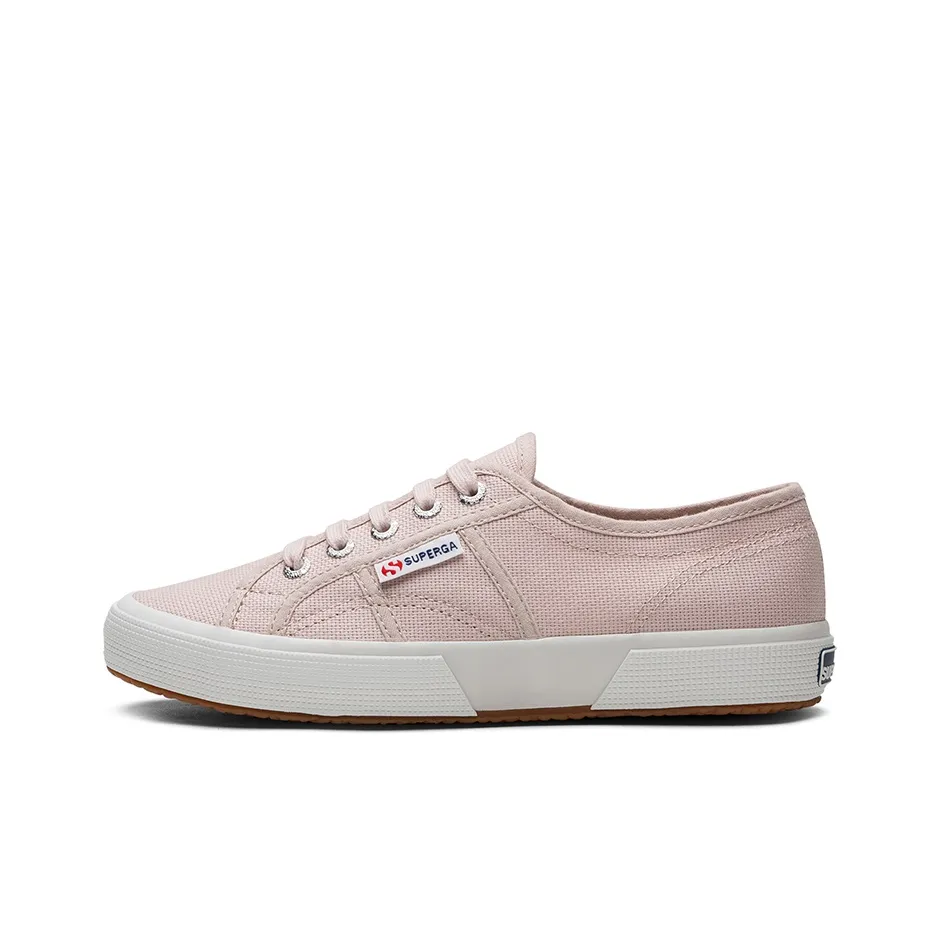 SUPERGA Anti Slip And Wear Resistant Breathable Low Top Canvas Shoes Women's Pink