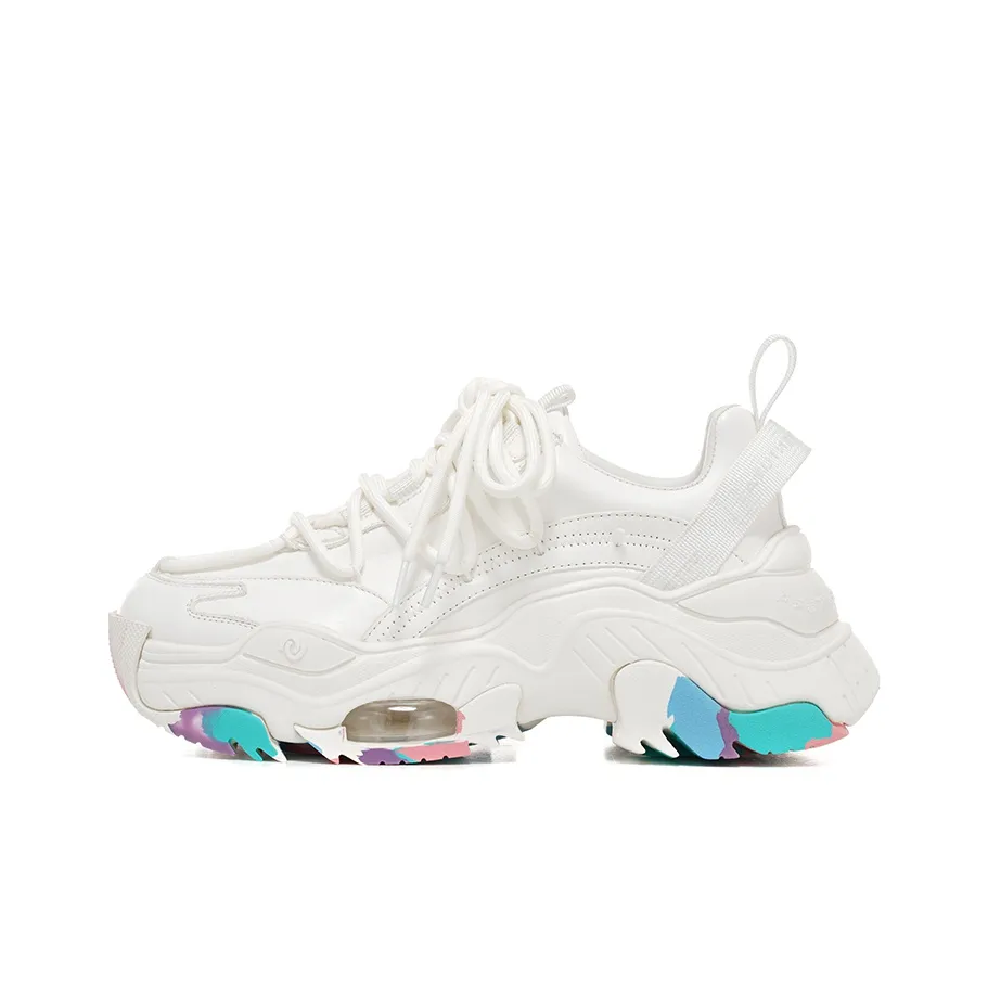 VITTORIO VENTURA Низкий топ толстая подошва кроссовки женские