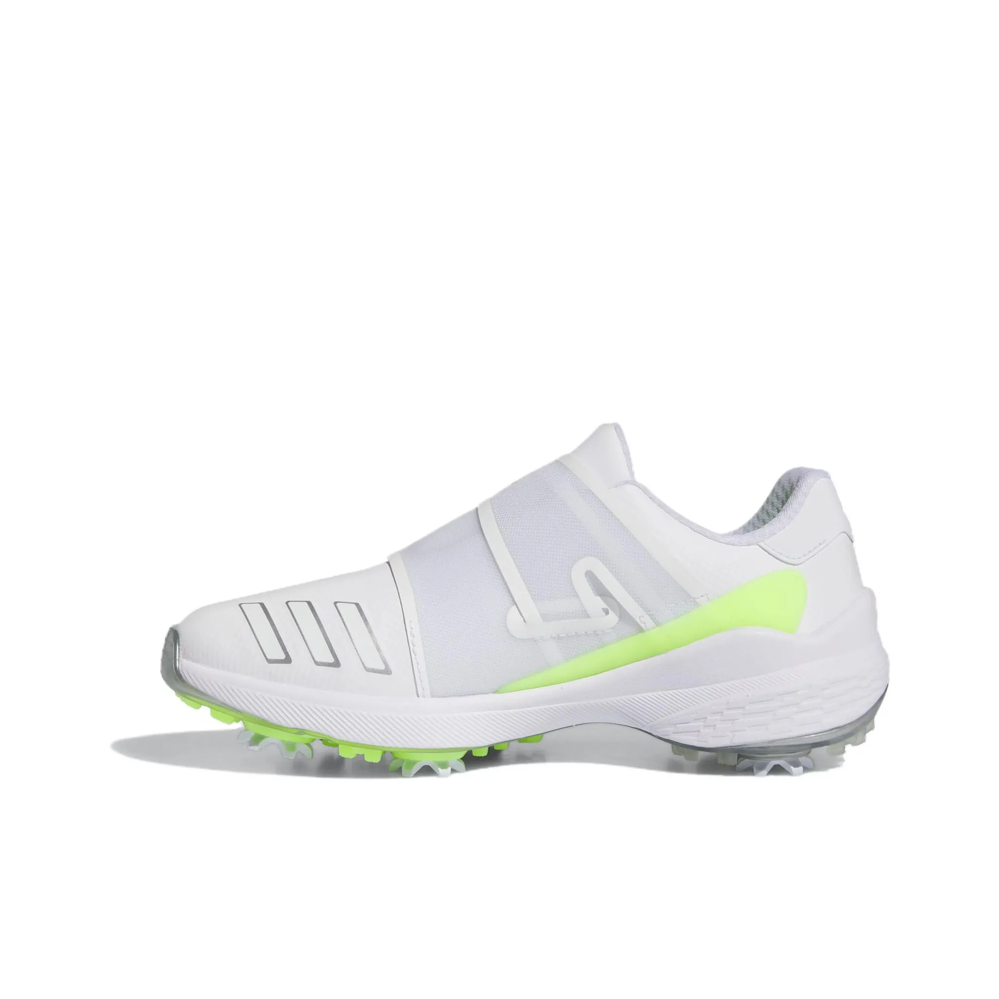 Adidas ZG23 Boa Lightstrike Golf Shoes 'Silver Metallic Gold Beam Pink' Women's