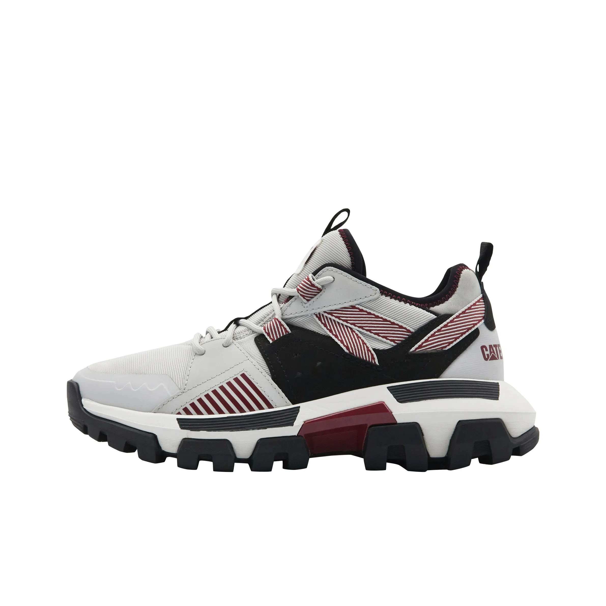 CAT Low Top Chunky Sneakers Unisex Bright Gray