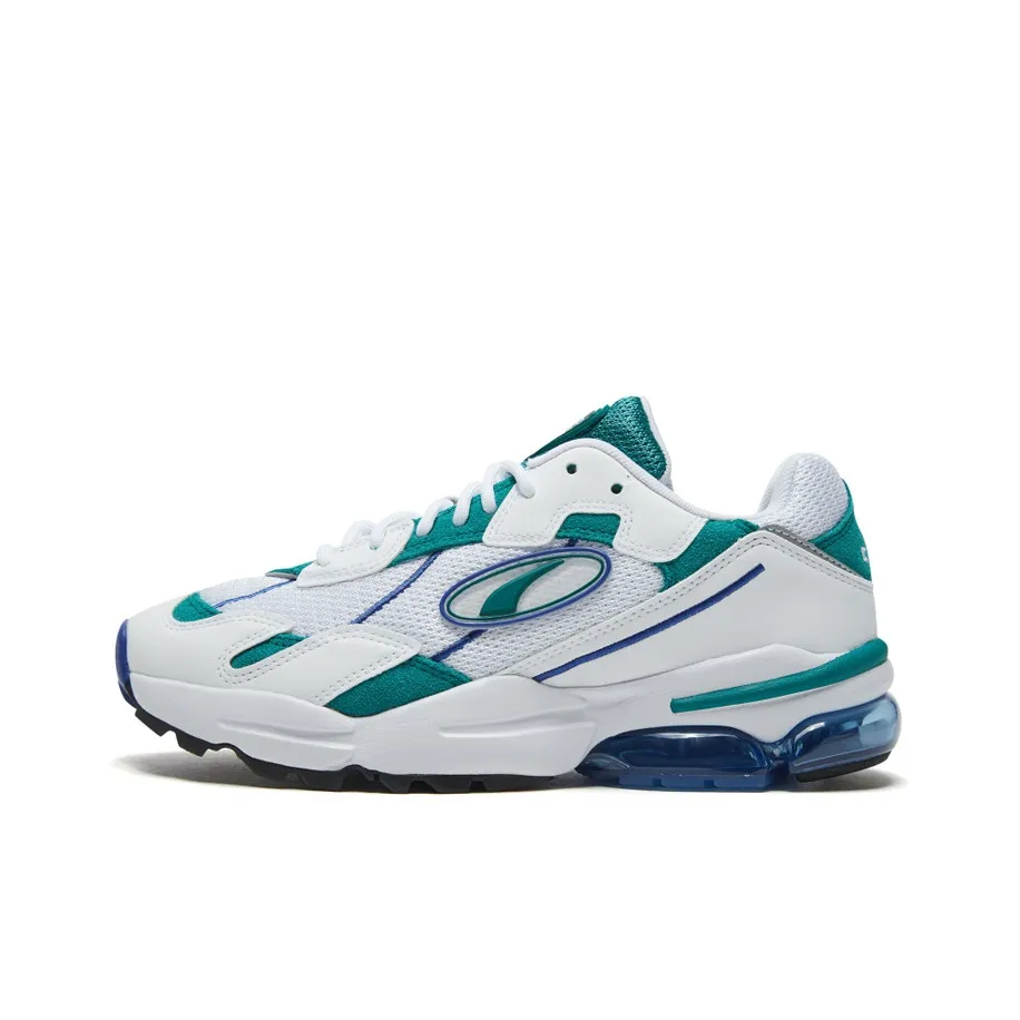 PUMA CELL Ultra OG Pack Low Top Crepe Sneakers Unisex White Green PUMA CELL Ultra OG Pack Низкие кроссовки с кремовой подошвой Унисекс Белый Зеленый