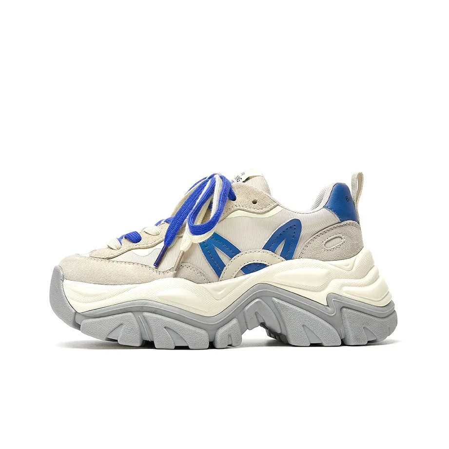 Beau Today Height Increasing Wear-Resistant Low-Top Chunky Sneakers 7.2cm Women's