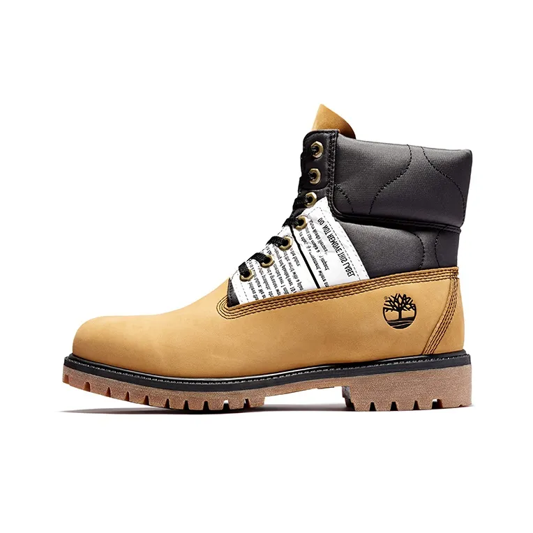 Timberland Premium 6 Inch Wheat Grey Boots