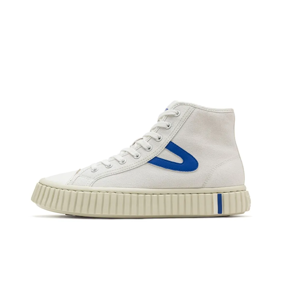 TRETORN Canvas Shoes Unisex High top Blue