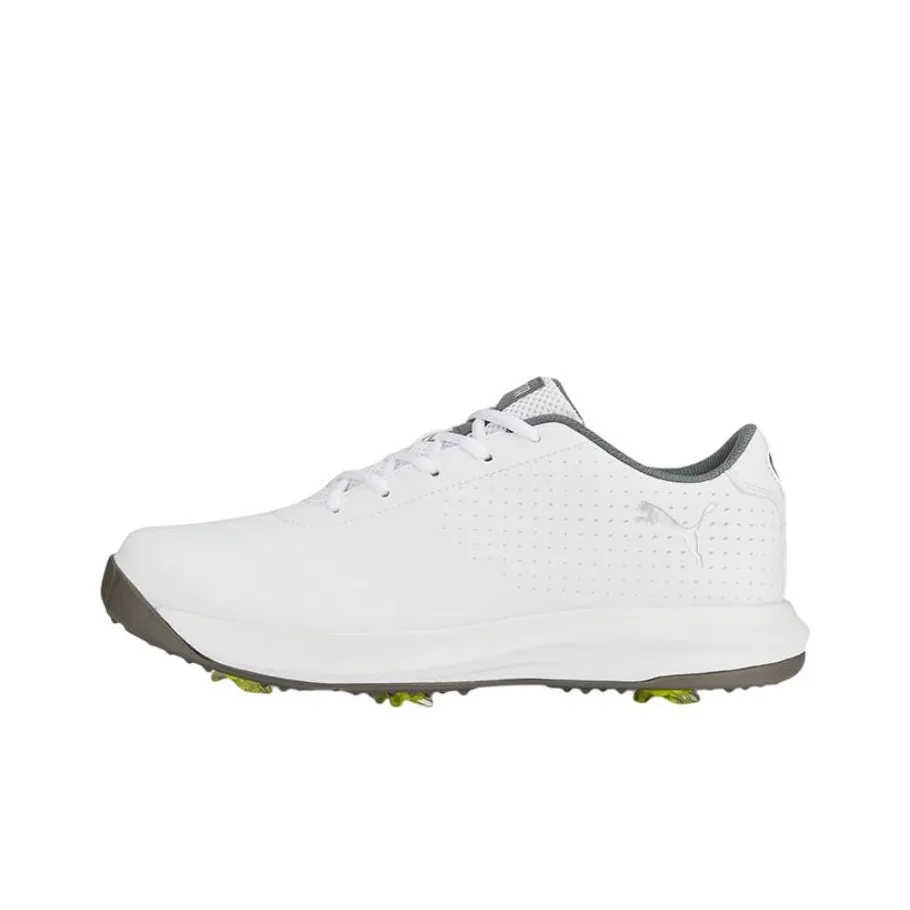PUMA Fusion Tech Low Top Golf Shoes Men's White
