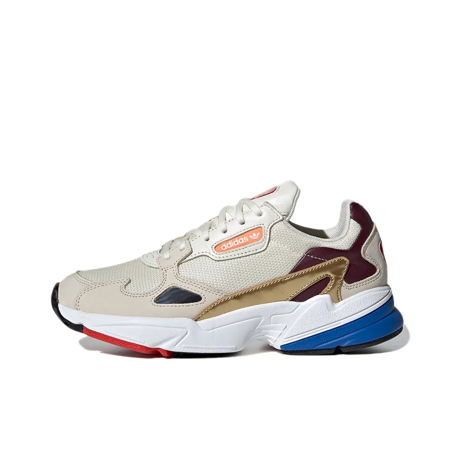 Adidas Originals Falcon Slip-resistant Low Top Footing Sneakers Women's Light Beige
