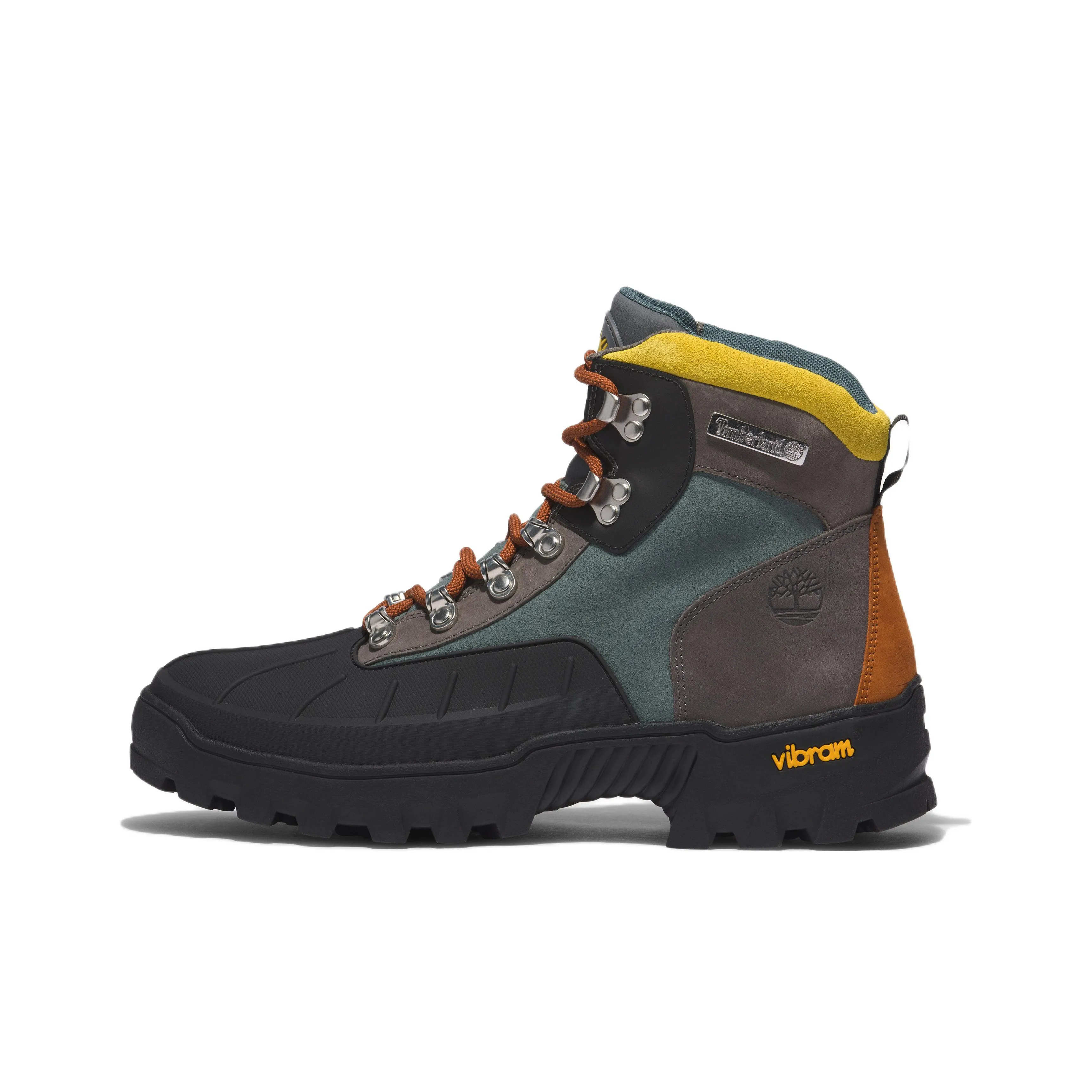 Timberland Vibram Wear Resistant Crew Outdoor bain Boots Men's Black Gray Green