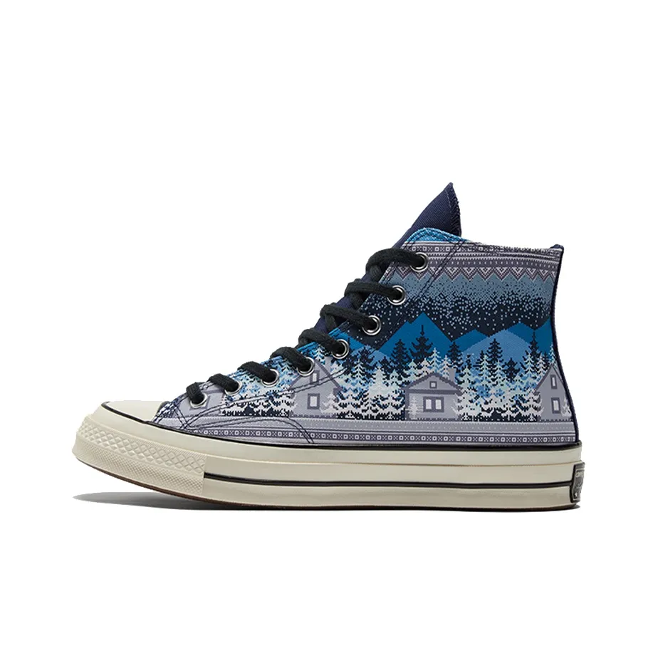 Converse Chuck 70 High 'Holiday Sweater Midnight Navy'