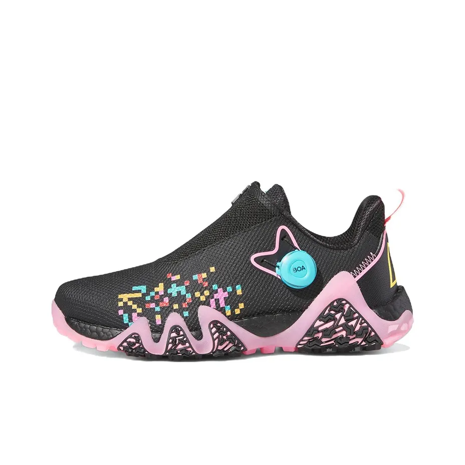 cool facts about adidas shoes for boys and women Boost Golf Shoes 'Black Beam Pink'