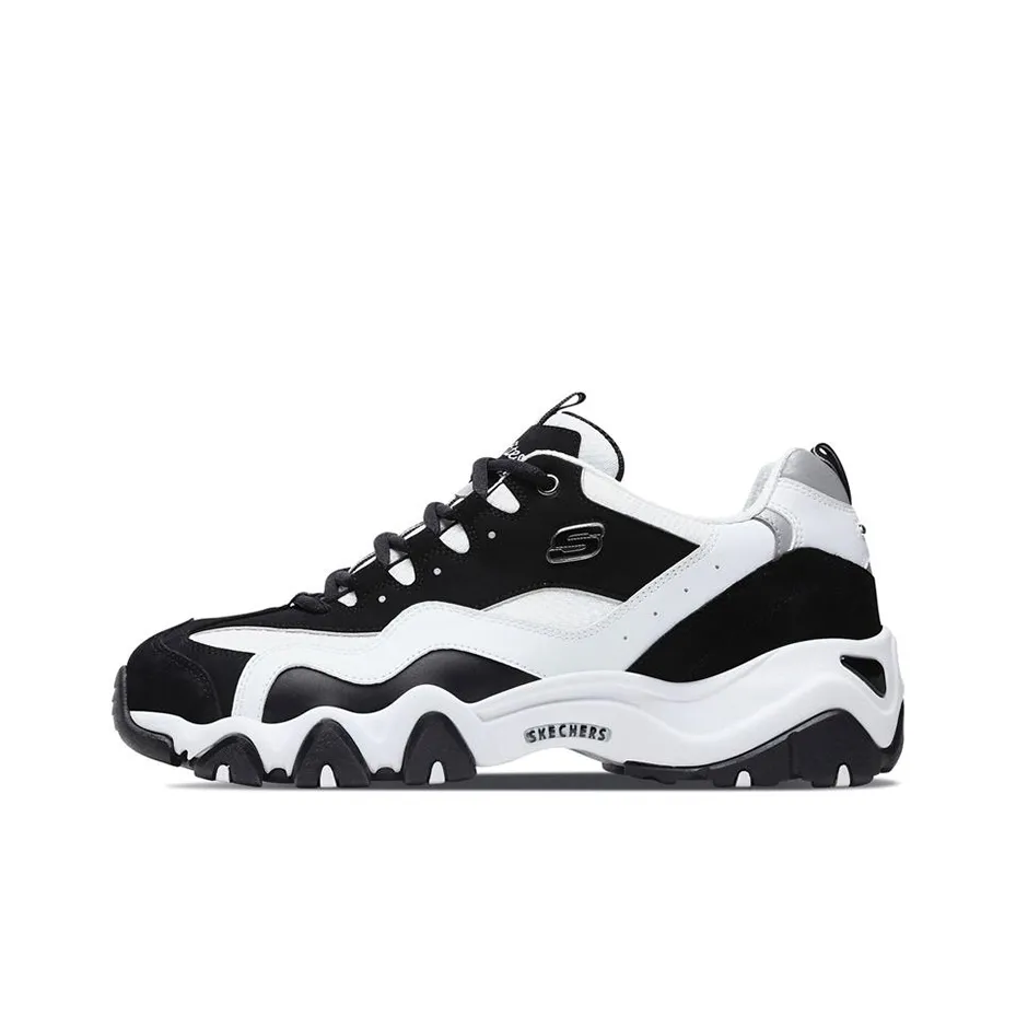 Skechers D'Lites 2.0 Low Sports Shoes Black/White