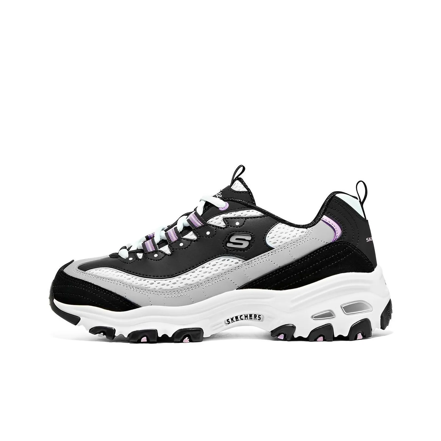 Skechers D'LITES 1.0 'Black' Women's